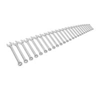 Sealey Combi Spanner Set Metric Drop-Forged Chrome Vanadium Steel 25 Pcs S0564