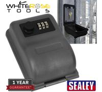 Sealey Combination Lock Box Key 3 Digit Safe Cabinet Press Security Hotel