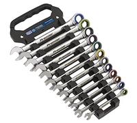 Sealey Combination Ratchet Spanner Set, 12pc - Platinum Series - AK63949