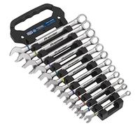 Sealey AK63950 12 Piece Combination Spanner Set Anti-Slip 8-19mm