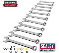 Sealey Combination Spanner Set Imperial Premier Hand Tools 11pc