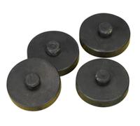 Sealey Anti-Vibration Foot Kit COMPKIT4 for Static Compressor 4pc