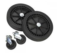 Sealey COMPKIT5 Wheel Kit For Fixed Compressors - 2 Castors & 2 Fixed