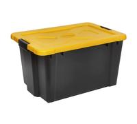Sealey Composite Stackable Storage Box With Lid 54 Litre Storage Organiser Apb54
