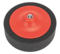 Sealey Buffing & Polishing Foam Head PTC/CH/M14-P - 150 x 50 mm - M14 x 2 mm - Black/Soft