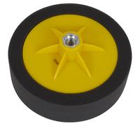 Sealey Buffing & Polishing Foam Head PTC/CH/M14-P - 150 x 50 mm - M14 x 2 mm - Black/Soft