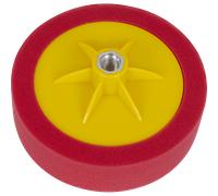 Sealey Compounding Head Red Ultra Soft Foam 150mm M14 Thread