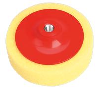 Sealey Compounding Head Yellow Coarse Foam 150mm M14 Thread