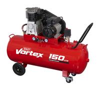 Sealey Sac1153B Compressor 150Ltr Belt Drive 3Hp with Cast Cylinders