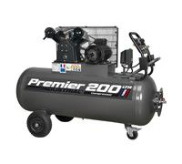 Sealey Air Compressor 200L Belt Drive 3hp Control Panel 415V 3ph SAC3203B3PH