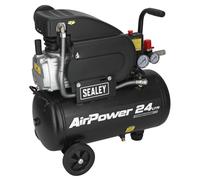 Sealey Air Compressor SAC2420A Direct Drive 24L 240V 2hp 5.8cfm