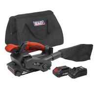 Sealey Cordless Belt Sander kit 20V 2Ah SV20 Series - CP20VBSKIT1