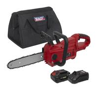 Sealey CP20VCHSKIT1 Cordless Chainsaw 25cm 20V 4Ah SV20 Series Kit