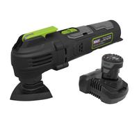 Sealey CP108VMT 10.8v Cordless OIS Oscillating Multi Tool 1 x 2ah Li-ion Battery Charger No Case