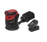Sealey Cordless Orbital Palm Sander Kit 125mm 20V 2Ah CP20VOSKIT1