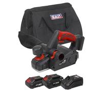 Sealey CP20VEPKIT 20V Sv20 Series Cordless Planer Kit - 2 Batteries