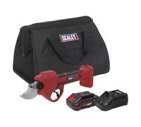 Sealey CP20VPS 20v Cordless Brushless Pruning Shears 1 x 2ah Li-ion Battery Charger Bag