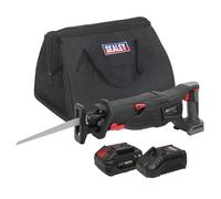 Sealey Cordless Reciprocating Saw Kit 20V 4Ah Battery Brushless CP20VRSXKIT1