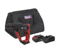 Sealey Cordless Rotary Hammer Drill Kit 20V 2Ah Sv20 Series Sds Plus Cp20Vsdskit1