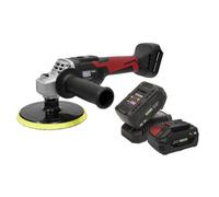Sealey Cordless Rotary Polisher Kit 20V 150mm - 2 Batteries Cp20Vrpkit2