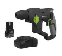 Sealey Cordless SDS Plus Rotary Hammer Drill Kit 10.8V 2Ah SV10.8 CP108VSDS