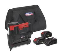 Sealey 20V SV20 Series 18G Cordless Staple/Nail Gun Kit - 2 Batteries - CP20VNGKIT
