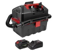 Sealey Cordless Wet & Dry Vacuum Dust Extractor 20V 4Ah Battery Kit
