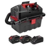 Sealey Cordless Wet & Dry Vacuum Kit 20V 4Ah SV20 Series - CP20VWDVKIT