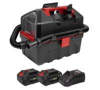 Sealey CP20VWDV SV20 20v Cordless Wet and Dry Vacuum Cleaner 2 x 4ah Li-ion Charger No Case