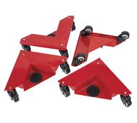 Corner Transport Dollies Set of 4 - 150kg Capacity