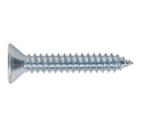 Sealey ST6338 Self Tapping Screw 6.3 x 38mm Countersunk Pozi DIN 7982 Pack of 100