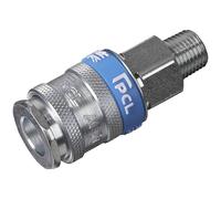 Sealey AC30 Coupling Body Male 1/4inBspt