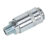 Sealey Coupling Body Male 1/4"bspt Pack Of 50 Ac01Bp