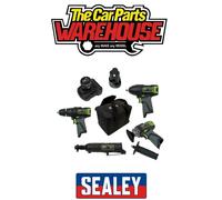 Sealey SV108 Series 4 x 10.8V Cordless Combo Kit - 2 Batteries