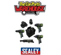 Sealey CP108VCOMBO2 10.8v 4 Piece Cordless Tool Kit SV108 Series 2 x 2