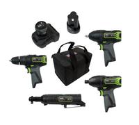 Sealey 4 x SV10.8 Series Cordless Combo Kit 10.8V - 2 Batteries