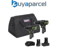 Sealey CP108VCOMBO3 2 x SV10.8 Series Power Tool Kit 10.8V - 2 Batteries