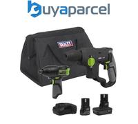 Sealey CP108VCOMBO4 2 x SV10.8 Series Cordless Power Tool Kit 10.8V - 2 Batterie