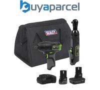 Sealey CP108VCOMBO6 2 x SV10.8 Series Power Tool Kit 10.8V - 2 Batteries