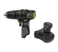 Sealey Cordless Hammer Drill/Driver Ø10mm 10.8V 2Ah Variable Speed - CP108VDD