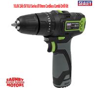 Sealey CP108VDD Cordless Hammer Drill/Driver Ø10mm 10.8V 2Ah Battery & charger