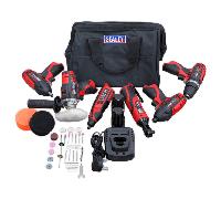 Sealey CP1200COMBO2 12v 6 Piece Cordless Tool Set