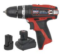 Sealey 12V SV12 Series Ø10mm Combi Drill Kit - 2 Batteries - CP1201KIT