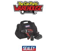 Sealey 12V SV12 Series Ø10mm Combi Drill Kit - 2 Batteries - CP1201KIT