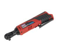Sealey CP1202 Cordless Ratchet Wrench 3/8"Sq Drive 12V Li-ion - Bo...