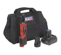 Sealey CP1202KIT Ratchet Wrench Kit 3/8"Sq Drive 12V Li-ion - 2 Batteries