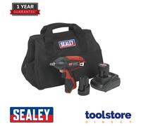 Sealey 12V SV12 Series 3/8" Sq Drive Impact Wrench Kit - 2 Batteries - CP1204KIT