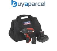 Sealey CP1204KIT SV12 Series 3/8"Sq Drive Cordless Impact Wrench Kit 12V 1.5Ah -