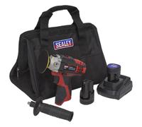 Sealey CP1205KIT Cordless Polisher Kit Ø71mm 12V - (2 Batteries, Charger & Bag)