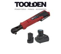 Sealey CP1209KIT Cordless Ratchet Wrench 1/2"Sq Drive 12V Lithium-ion - 2 Batter